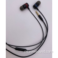 Sport In Ear Earphone Auricular con cable de metal